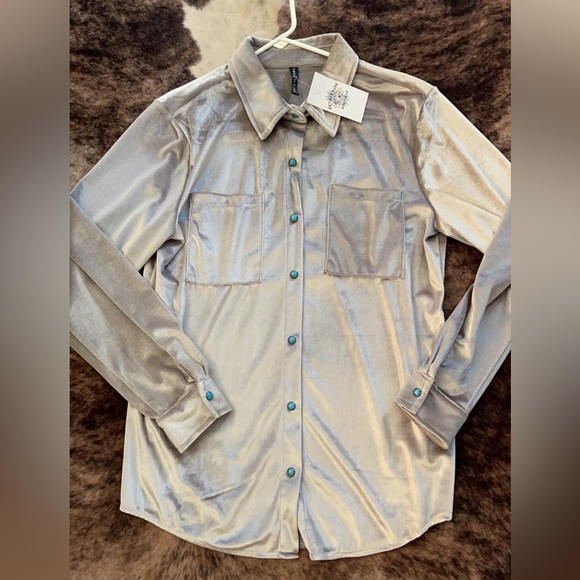 2 Fly Velvet Velvedeer Button Down - Picture 1 of 1